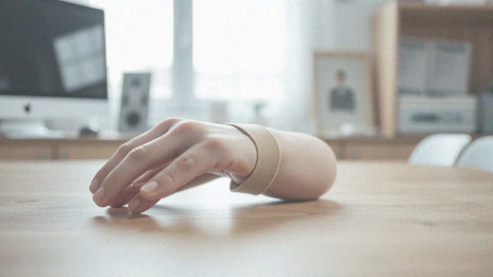 W jaki sposób zespół cieśni nadgarstka prowadzi do bólu dłoni?