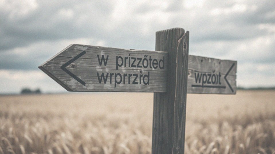 Co mówi ortografia o pisowni 'w przód'?