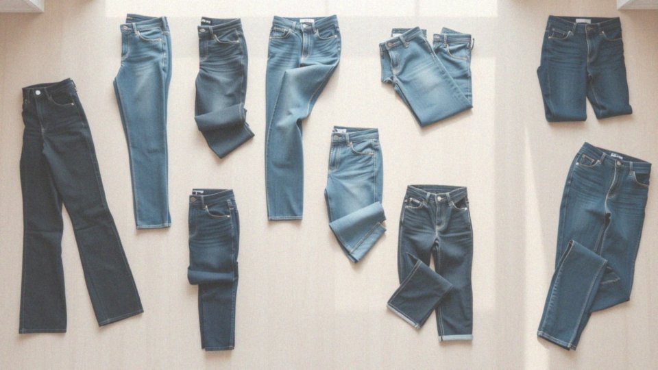Jakie są najpopularniejsze style jeansów damskich z wysokim stanem?