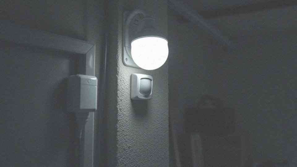 Jak skonfigurować czujnik ruchu do automatycznego włączania lampy?