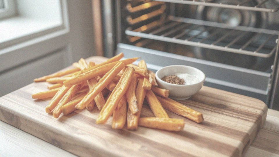 W jaki sposób przygotować frytki z marchewki w piekarniku?