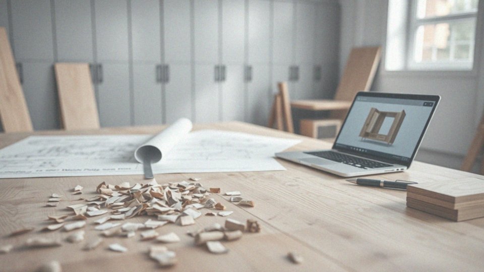 Jak wygląda proces rozpisywania materiału do budowy szafy?