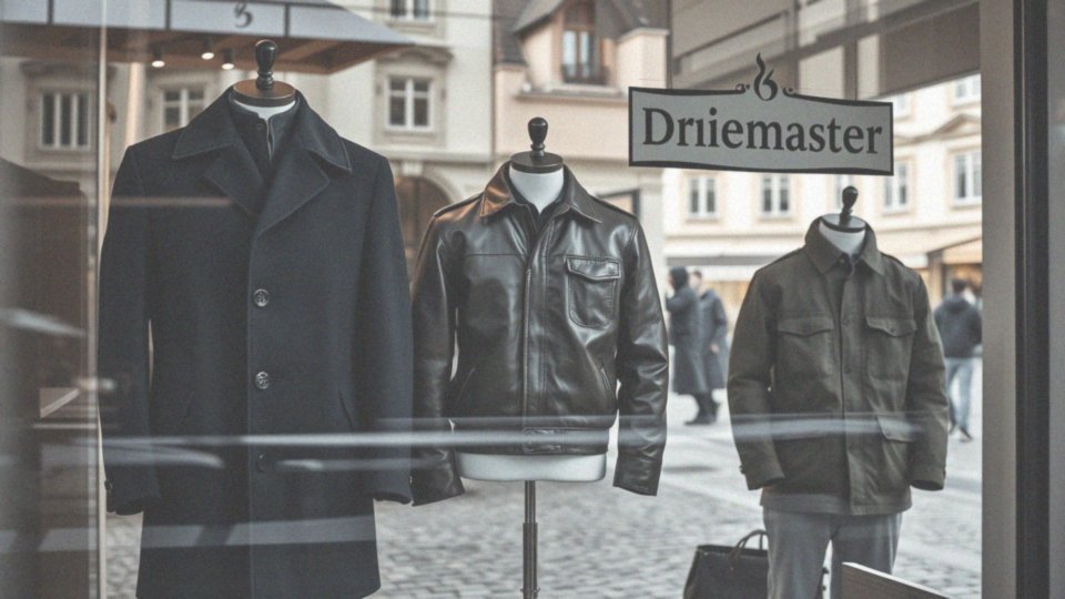 Jakie style kurtki męskiej oferuje marka Dreimaster?